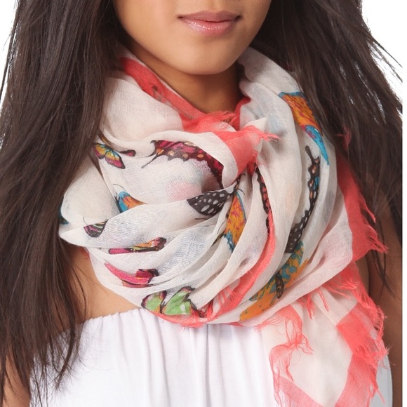 SPUN SCARVES by Subtoe Luxury Butterfly Flight Scarf - Picture 4 of 9